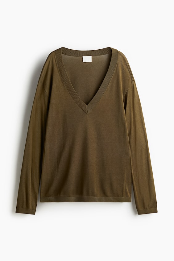 HM Pullover mit V-Ausschnitt Begrenzte Freigabe