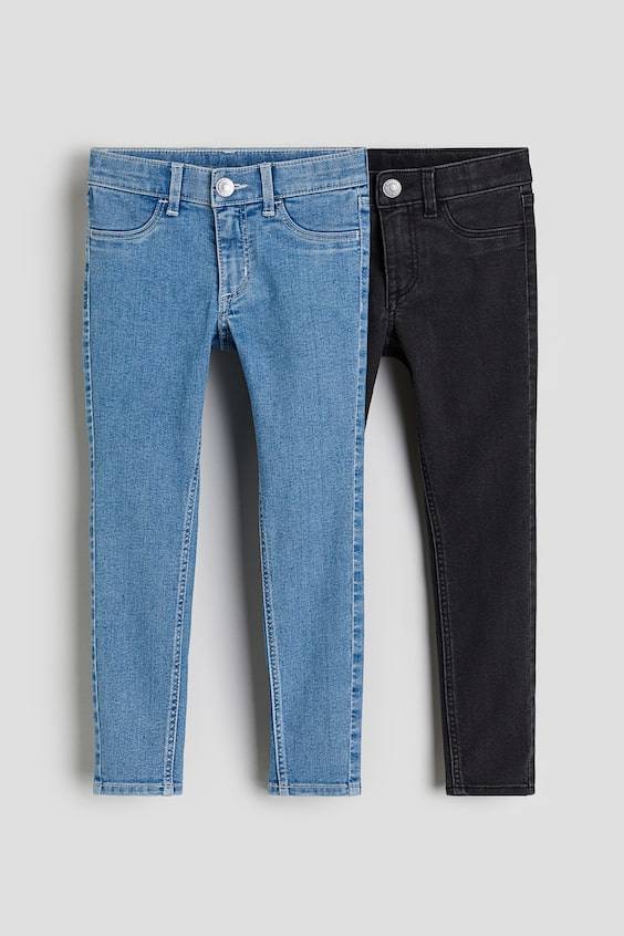 HM 2er-Pack Skinny Fit Jeans Speichern exportieren