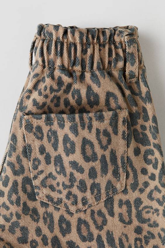 HM Patterned Wide Leg Jeans Jubiläumsangebot