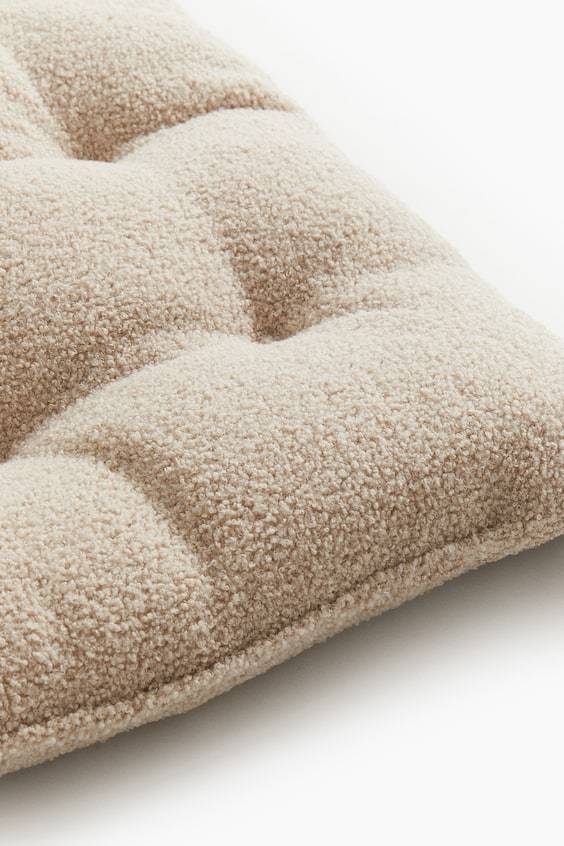 HM Rechteckiges Sitzkissen aus Teddyfleece Neuheiten