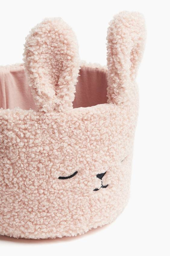 HM Aufbewahrungskorb aus Teddyfleece Online Outlet