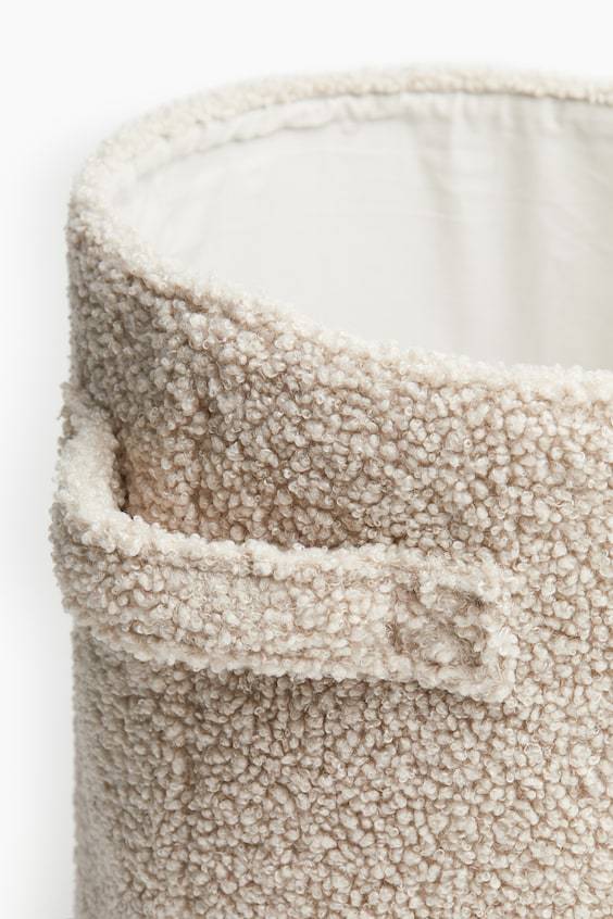 HM Aufbewahrungskorb aus Teddyfleece Wochenangebot