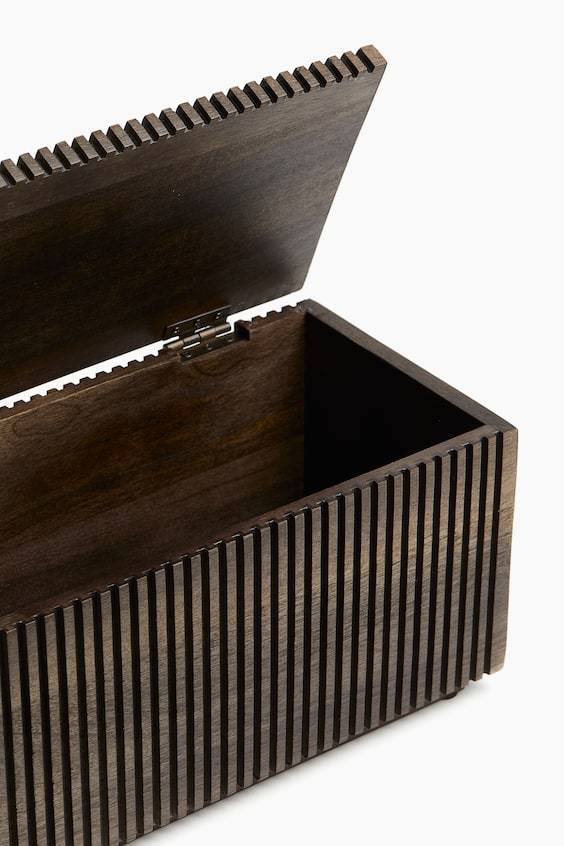 HM Aufbewahrungskasten aus Holz Lagerräumung