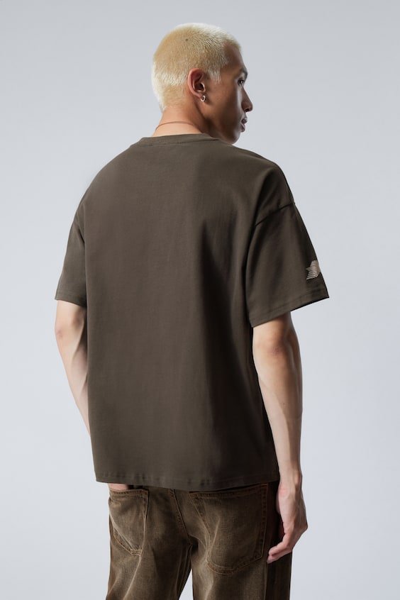 HM Bedrucktes kastiges T-Shirt Letzte 3 Tage