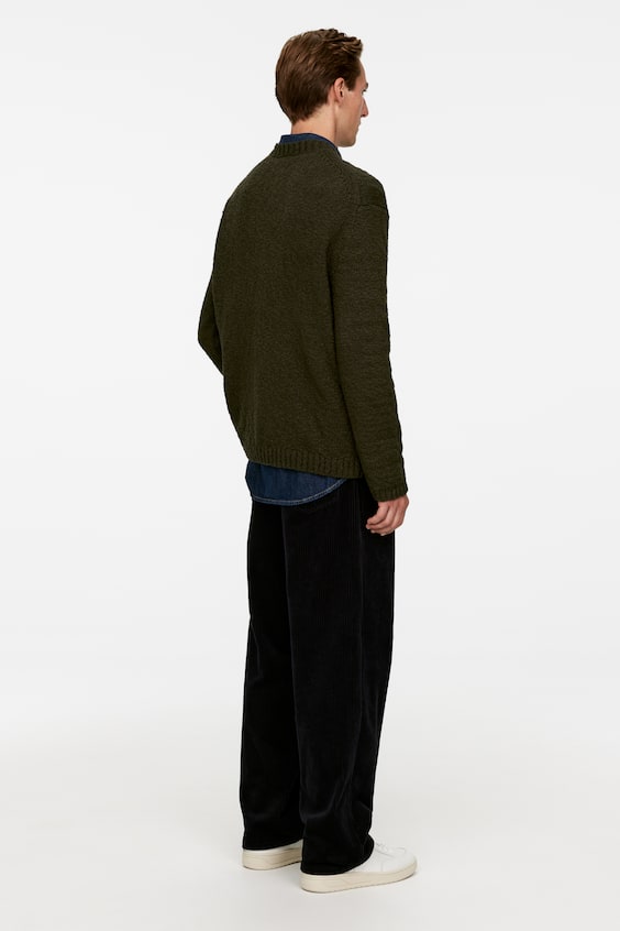HM Bändchengarn-Pullover Bis zu 50% Rabatt