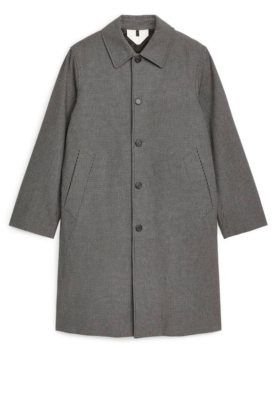 HM Karierter Car Coat Bis zu 60% Rabatt