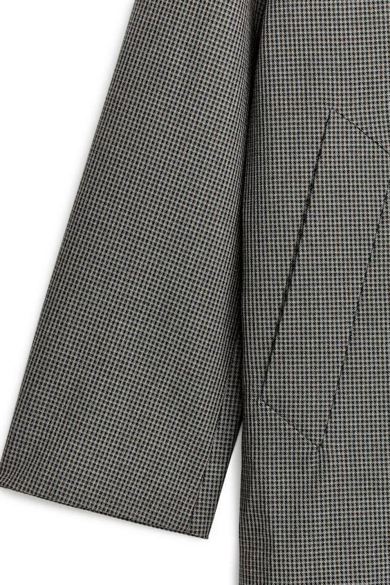 HM Karierter Car Coat Bis zu 60% Rabatt