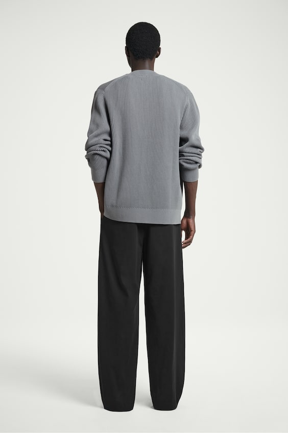 HM BAUMWOLL-STRICKJACKE MIT ACID-WASCHUNG Bis zu 55% Rabatt