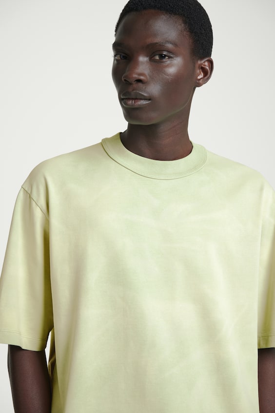 HM OVERSIZED-T-SHIRT MIT ACID-WASCHUNG 50% Rabatt mit kostenlosem Versand