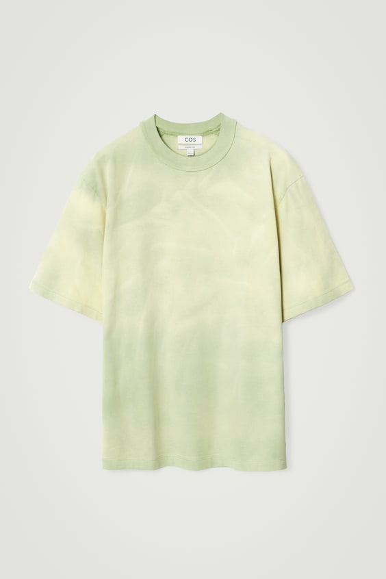 HM OVERSIZED-T-SHIRT MIT ACID-WASCHUNG 50% Rabatt mit kostenlosem Versand