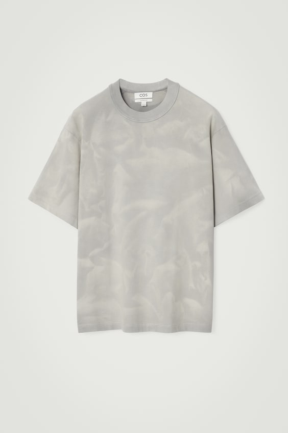 HM OVERSIZED-T-SHIRT MIT ACID-WASCHUNG Clearance-Verkauf