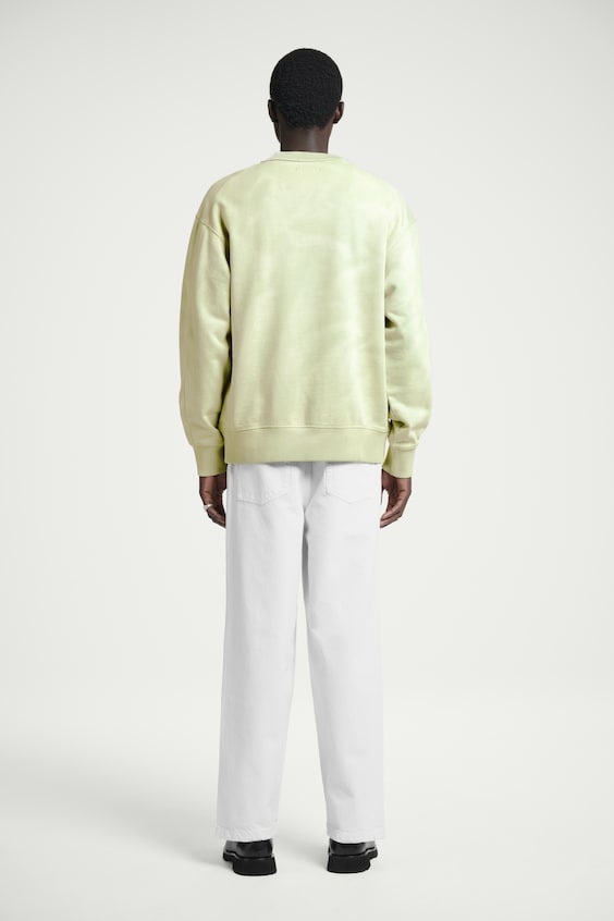 HM SWEATSHIRT MIT ACID-WASCHUNG Kostenloser Versand international