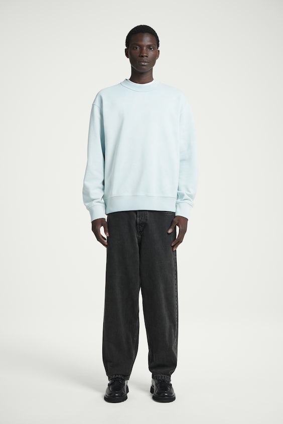 HM SWEATSHIRT MIT ACID-WASCHUNG Fabrikladen