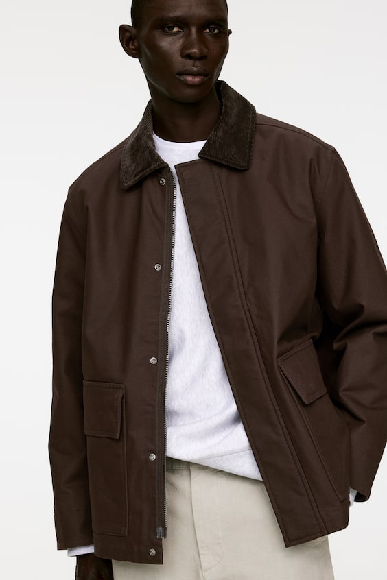 HM Jacke aus gewachster Baumwolle Black Friday Preise