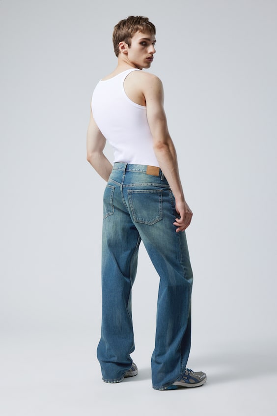 HM Lockere Jeans Sphere mit tief sitzendem Bund 50% Rabatt für begrenzte Zeit