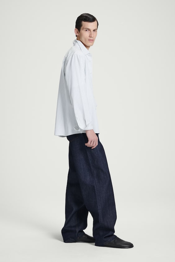 HM LOCKERES HEMD AUS TWILL Verkauf