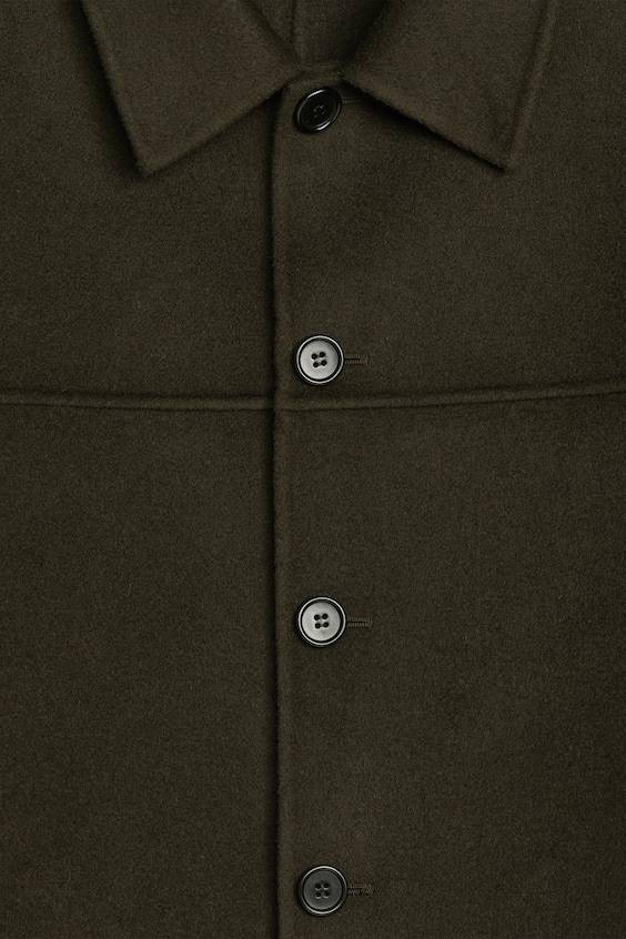 HM Doubleface-Jacke aus Wollmischung Kostenloser Versand