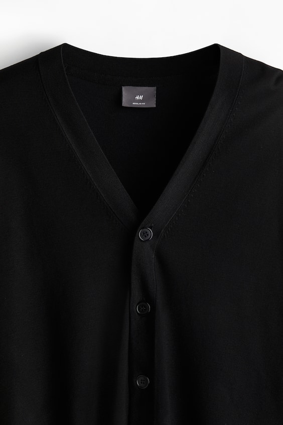 HM Feinstrick-Cardigan in Regular Fit Sonderangebot