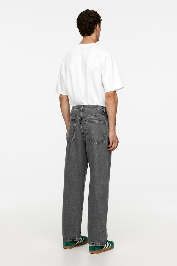 HM MIST Wide Jeans Tiefpreis