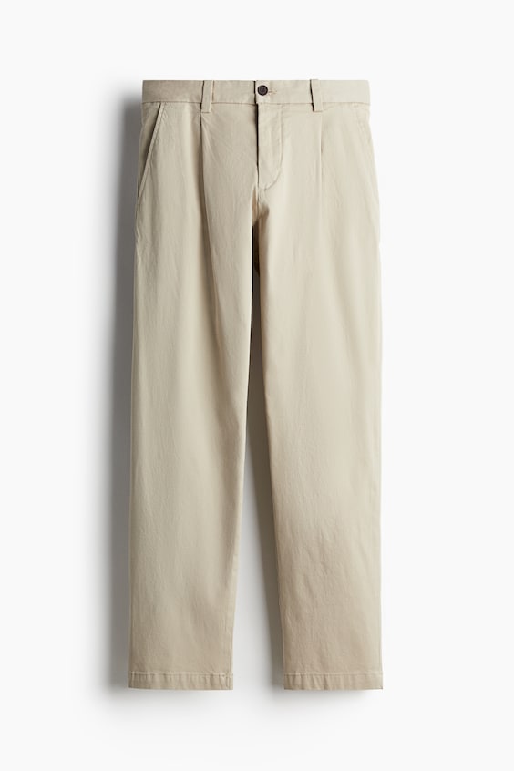 HM Baumwollchino in Regular Fit Neueste Stile