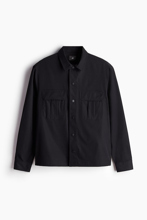 HM Utility-Overshirt in Regular Fit Bis zu 50% Rabatt