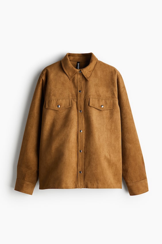 HM Napped shirt Discount Store für neue Produkte