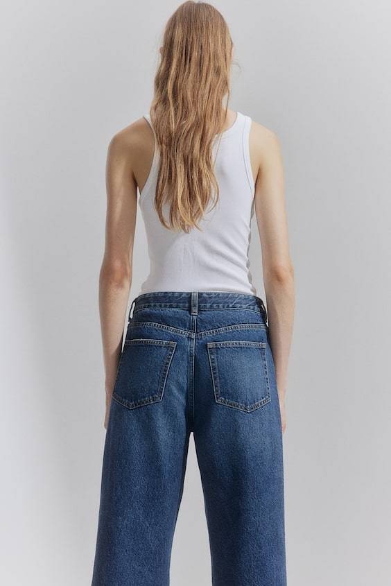 HM Weite Jeans Nur noch ein Tag übrig