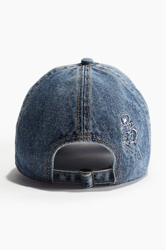 HM Cap aus Denim mit Motivstickerei Günstig kaufen