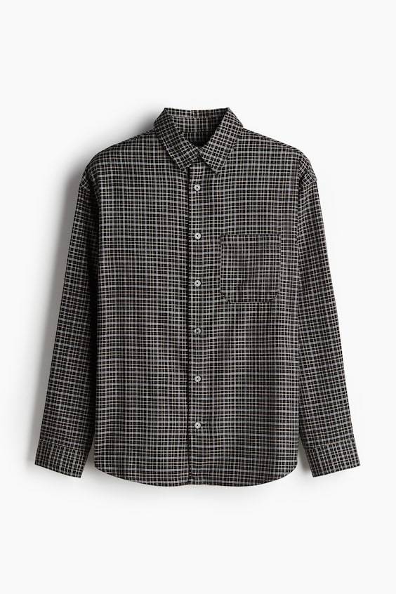 HM Hemd in Loose Fit Begrenztes Angebot