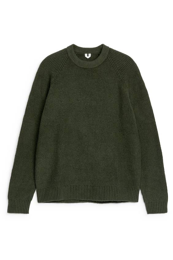HM Rippstrick-Rundhalspullover Cyber Monday