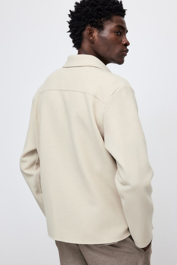 HM Overshirt aus Wollmix Regular Fit Weihnachtsangebot