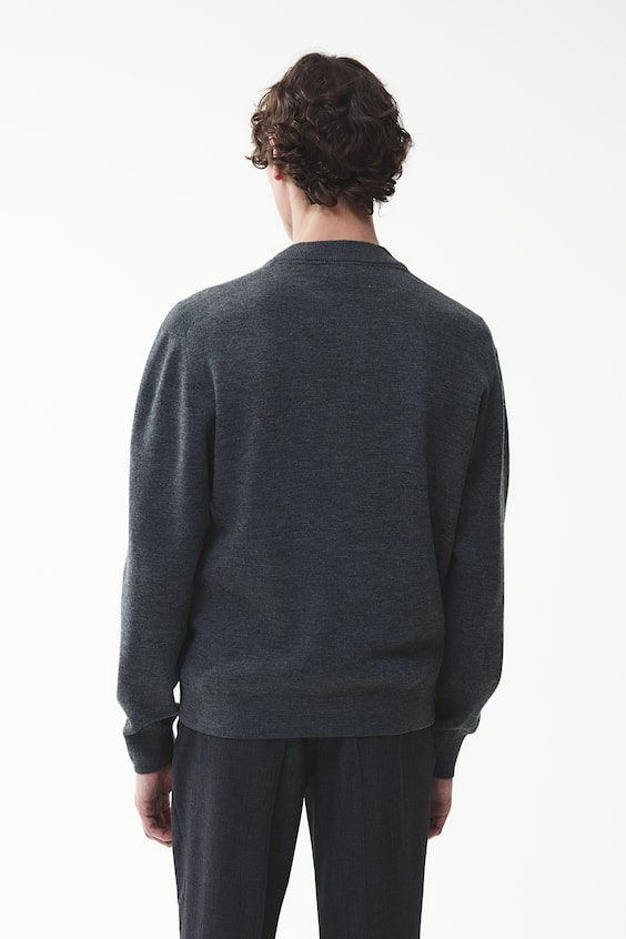 HM Feinstrick-Cardigan im Pilotenlook in Slim Fit Muttertagsangebot