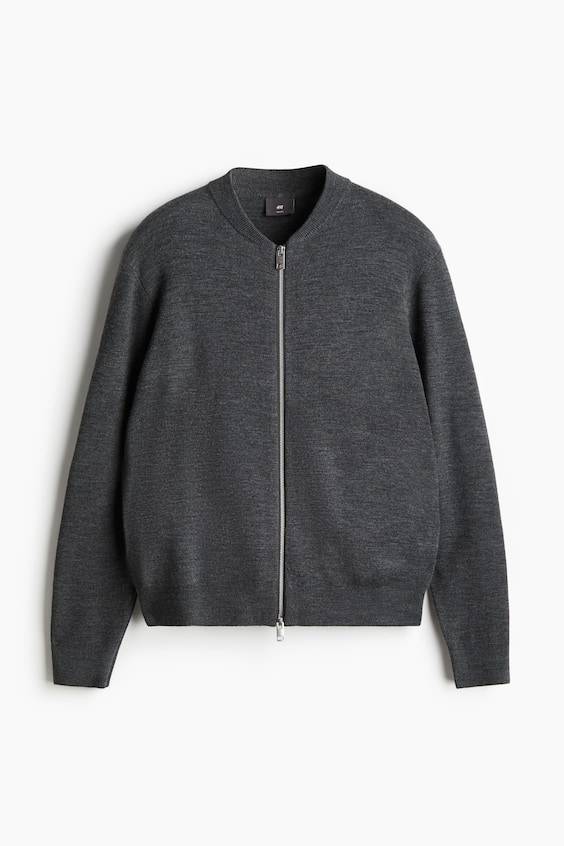 HM Feinstrick-Cardigan im Pilotenlook in Slim Fit Muttertagsangebot