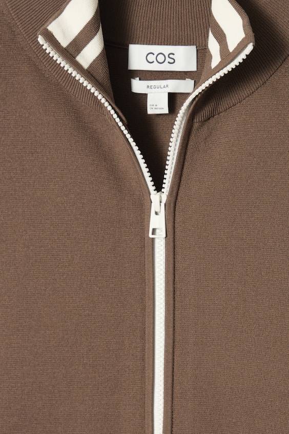 HM STRICK-TRAININGSJACKE MIT KONTRASTSTREIFEN Exklusive Angebote