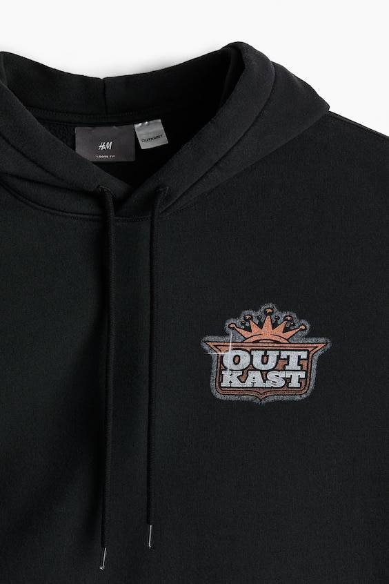 HM Hoodie in Loose Fit Räumungsverkauf