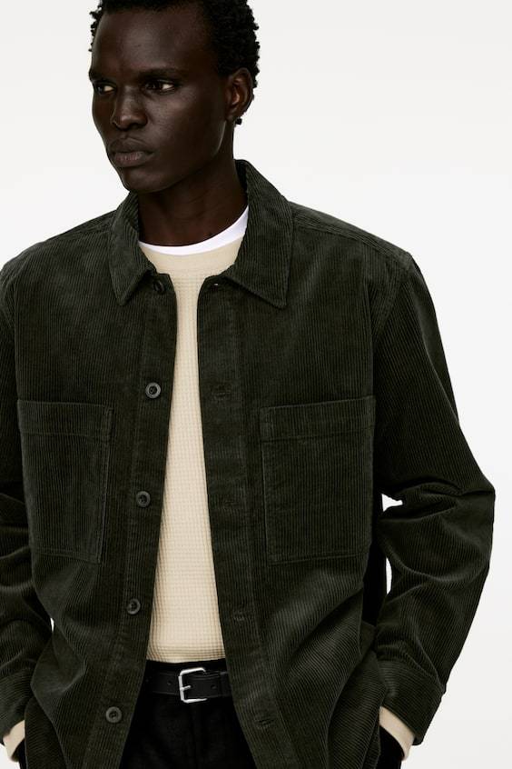 HM Overshirt aus Cord Tägliche Deals