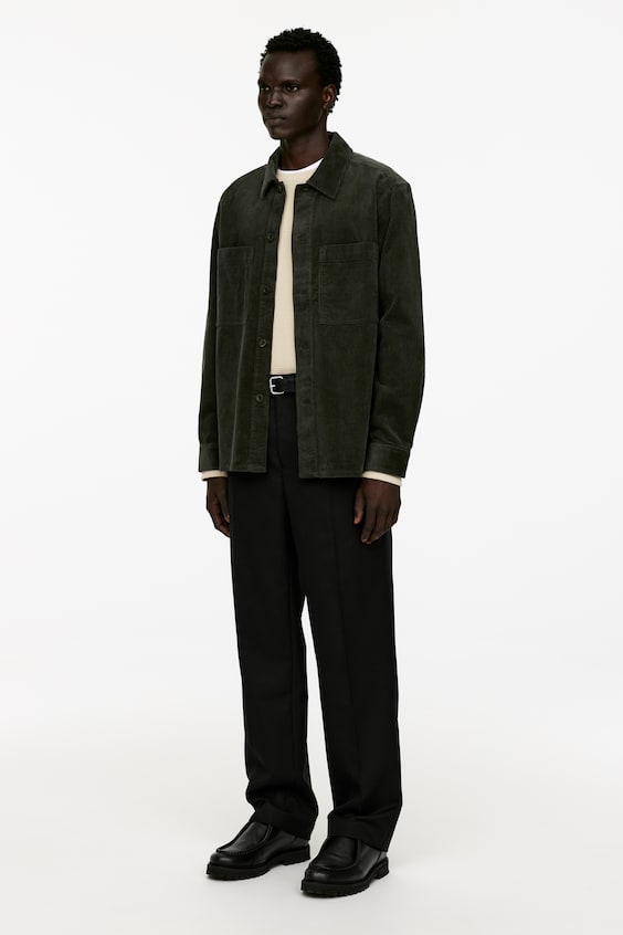 HM Overshirt aus Cord Tägliche Deals