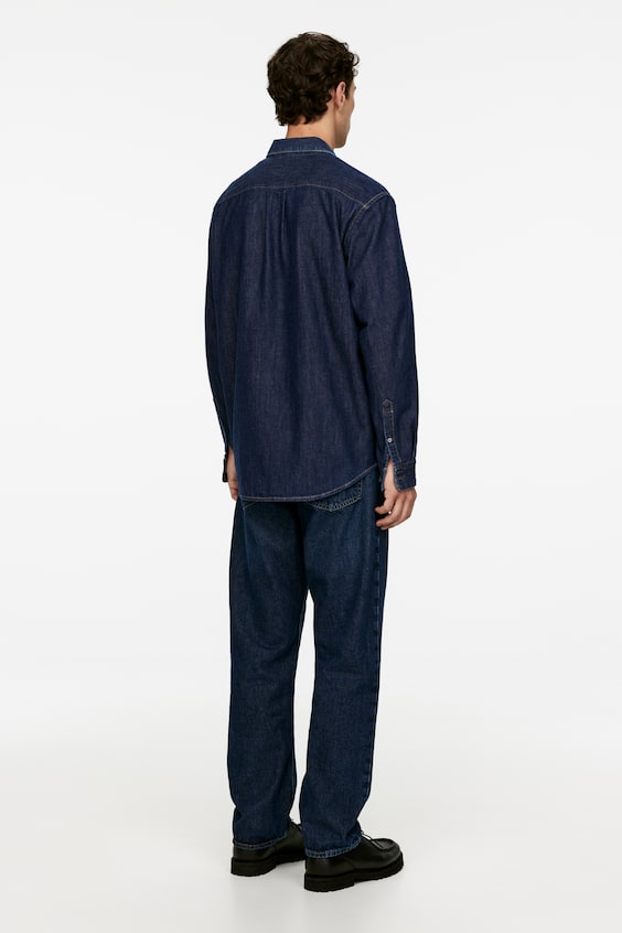 HM Legeres Jeanshemd VIP-Rabatte