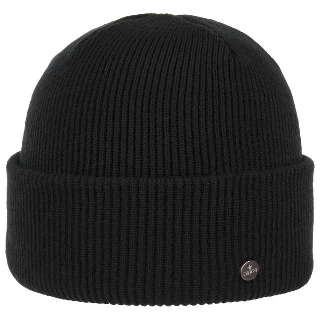 Lierys Strickmütze mit Umschlag Fabrikverkauf