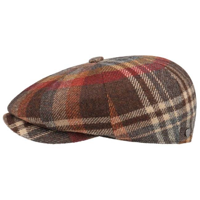 Lierys Carlsen Wool Check Flatcap Meist gekauft