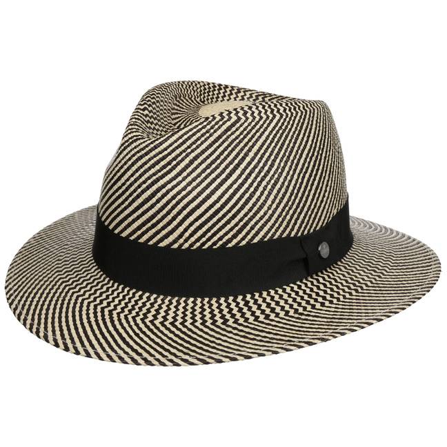 Lierys Twotone Stripes Traveller Panamahut Tiefpreis