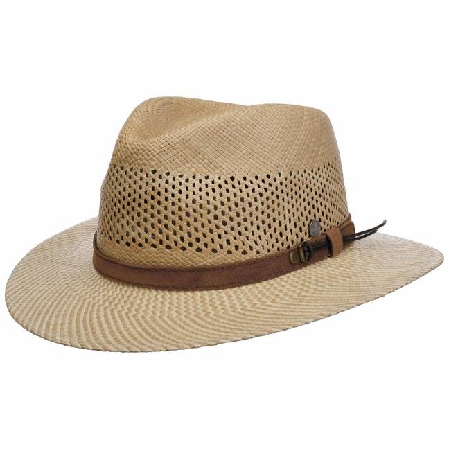 Lierys Twotone Brim Traveller Panamahut Begrenzte Freigabe