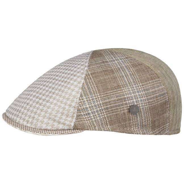 Lierys 6 Panel Patchwork Flatcap Lagerräumung