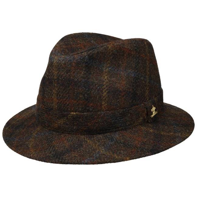 Lierys Harris Tweed Wollhut Günstiger Verkauf