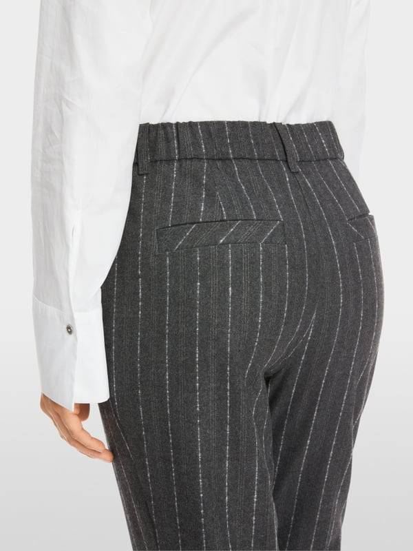 Marc Cain Gestreifte Hose Modell WASHINGTON Online Outlet