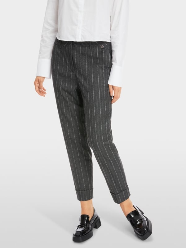 Marc Cain Gestreifte Hose Modell WASHINGTON Online Outlet