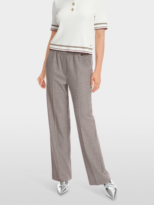 Marc Cain Schlupfhose in Pepita Modell WASHINGTON Tägliche Deals