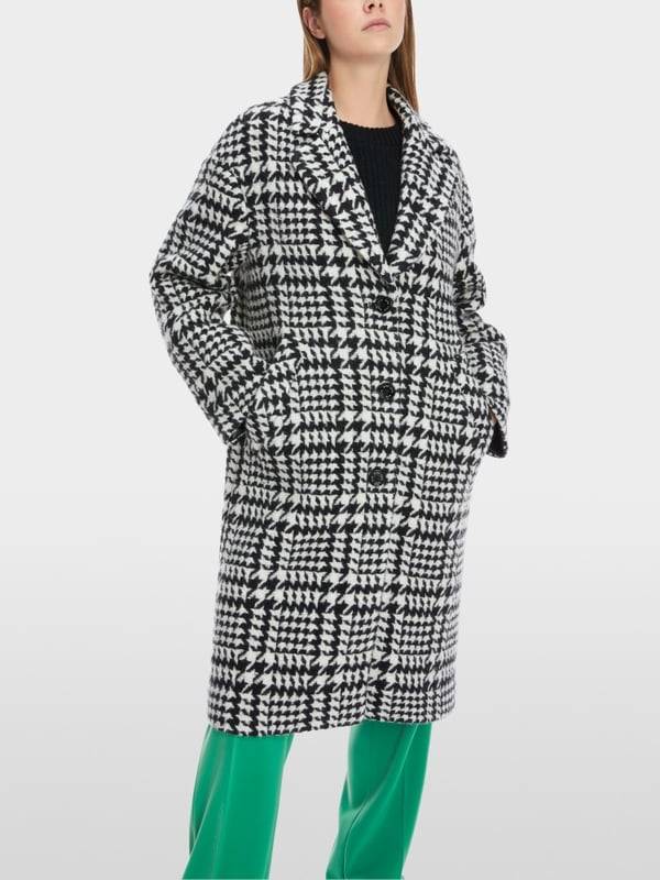 Marc Cain Wollmantel im Chickcheck-Dessin Wochenangebot