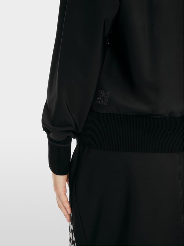 Marc Cain Chickcheck-Sweater Knitted in Germany Neueste Stile