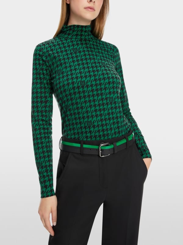 Marc Cain T-Shirt im Chickcheck-Dessin Bis zu 65% Rabatt